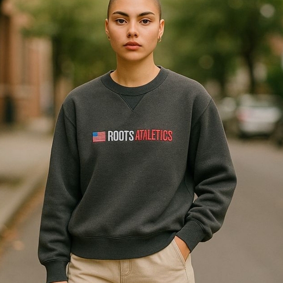 Roots Atletics Sweatshirt.  Size Xl - Picture 1 of 7